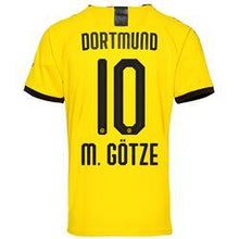 Load image into Gallery viewer, Götze 10 Borussia Dortmund 2019-20 Home Stadium Player Jersey – Yellow