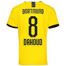 Load image into Gallery viewer, Dahoud 8 Borussia Dortmund 2019-20 Home Stadium Player Jersey – Yellow