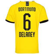 Load image into Gallery viewer, Delaney 6 Borussia Dortmund 2019-20 Home Stadium Player Jersey – Yellow