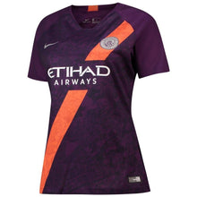 Load image into Gallery viewer, 10-Sergio Agüero Manchester City Women&#39;s 2018-19 Third Stadium Player Jersey – Purple