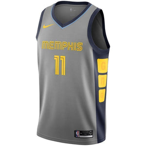 11-Mike Conley Memphis Grizzlies  Swingman Jersey – City Edition – Gray