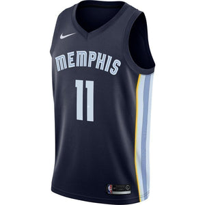 11-Mike Conley Memphis Grizzlies Swingman Jersey Navy - Icon Edition