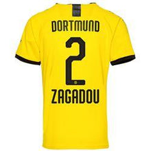 Load image into Gallery viewer, Zagadou 2 Borussia Dortmund 2019-20 Home Stadium Player Jersey – Yellow