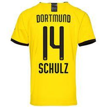 Load image into Gallery viewer, Schulz 14  Borussia Dortmund 2019-20 Home Stadium Player Jersey – Yellow