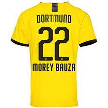 Load image into Gallery viewer, Morey Bauza 22 Borussia Dortmund 2019-20 Home Stadium Player Jersey – Yellow