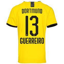 Load image into Gallery viewer, Guerreiro 13 Borussia Dortmund 2019-20 Home Stadium Player Jersey – Yellow