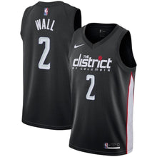 Load image into Gallery viewer, 2-John Wall Washington Wizards 2018-19 Swingman Jersey – City Edition – Black