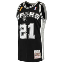 Load image into Gallery viewer, 21-Tim Duncan San Antonio Spurs  2002-03 Hardwood Classics Jersey - Black