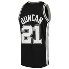 Load image into Gallery viewer, 21-Tim Duncan San Antonio Spurs  2002-03 Hardwood Classics Jersey - Black