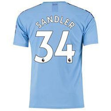 Load image into Gallery viewer, Sandler 34 Manchester City Home Stadium Jersey 2019-20