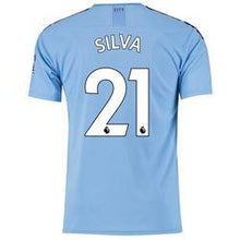 Load image into Gallery viewer, Silva 21 Manchester City Home Stadium Jersey 2019-20