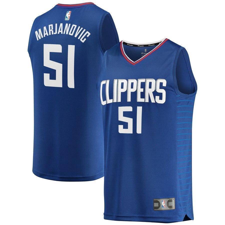 51-Boban Marjanovic LA Clippers Jersey Royal - Icon Edition