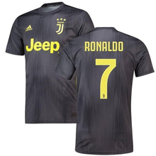 Load image into Gallery viewer, 7-Cristiano Ronaldo Juventus 2018-19 Third Player Jersey – Black