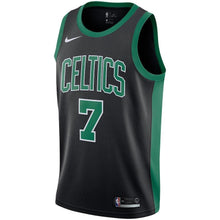 Load image into Gallery viewer, 7-Jaylen Brown Boston Celtics Swingman Jersey - Statement Edition – Black