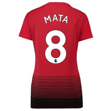 Load image into Gallery viewer, 8-Juan Mata Manchester United Women's 18-19 Home Jersey – Red