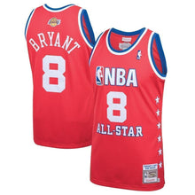 Load image into Gallery viewer, 8-Kobe Bryant Western Conference  All-Star Hardwood Classics  – Red