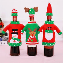 Load image into Gallery viewer, Champagne Wine Bottle Cover Home Party Table Decorations Christmas Decoration
