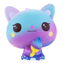 Load image into Gallery viewer, New Galaxy Ice Cream Cat Kitty Squishy Slow