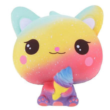 Load image into Gallery viewer, New Galaxy Ice Cream Cat Kitty Squishy Slow