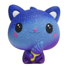 Load image into Gallery viewer, New Galaxy Ice Cream Cat Kitty Squishy Slow
