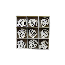Load image into Gallery viewer, Hanging Laser Cut Wood Cake Ornaments Cake Shape Crafts Pendants Decorations