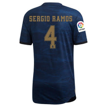 Load image into Gallery viewer, Sergio Ramos Real Madrid 2019/20 Away Player Jersey – Blue