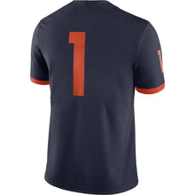 Load image into Gallery viewer, Illinois Fighting Illini 2018 Game Football Jersey – Navy
