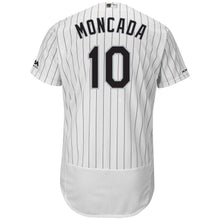 Load image into Gallery viewer, Yoan Moncada Chicago White Sox Majestic Alternate Flex Base Collection Player Jersey – Black/White