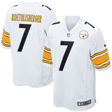 Load image into Gallery viewer, Ben Roethlisberger Pittsburgh Steelers Nike Game Jersey - White