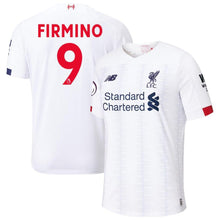 Load image into Gallery viewer, Roberto Firmino Liverpool New Balance 2019/20 Away Player Jersey – White