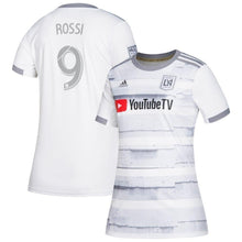 Load image into Gallery viewer, Diego Rossi LAFC Women's 2019 Street By Street Player Jersey – White