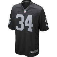 Load image into Gallery viewer, Oakland Raiders Nike Bo Jackson Retired Player Game Jersey - Black