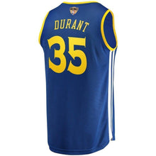 Load image into Gallery viewer, Kevin Durant Golden State Warriors 2019 NBA Finals Bound Fast Break Player Jersey – Icon Edition