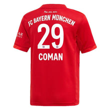 Load image into Gallery viewer, Kingsley Coman Bayern Munich 2019/20 Home Player Jersey – Red