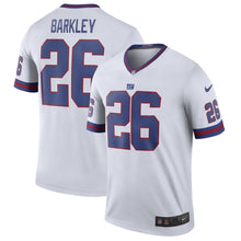 Load image into Gallery viewer, Saquon Barkley Nike New York Giants Color Rush Legend Jersey - White