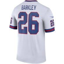 Load image into Gallery viewer, Saquon Barkley Nike New York Giants Color Rush Legend Jersey - White