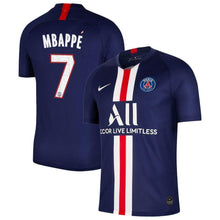 Load image into Gallery viewer, Kylian Mbappé Paris Saint-Germain 2019/20 Home Breathe Stadium Player Jersey – Navy