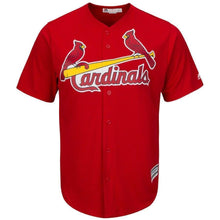 Load image into Gallery viewer, Yadier Molina St. Louis Cardinals Majestic Cool Base Player Jersey - Scarlet/White