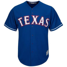 Load image into Gallery viewer, Texas Rangers Majestic Big &amp; Tall Cool Base Team Jersey - Royal