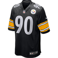 Load image into Gallery viewer, T.J. Watt Pittsburgh Steelers Nike Game Jersey - Black