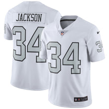 Load image into Gallery viewer, Bo Jackson Oakland Raiders Nike Color Rush Vapor Untouchable Retired Player Limited Jersey - White