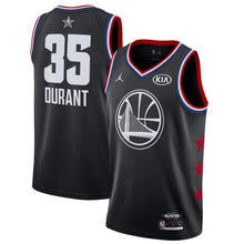 Load image into Gallery viewer, Kevin Durant Golden State Warriors Jordan Brand 2019 NBA All-Star Game Finished Swingman Jersey – Black