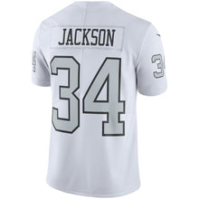 Load image into Gallery viewer, Bo Jackson Oakland Raiders Nike Color Rush Vapor Untouchable Retired Player Limited Jersey - White