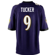 Load image into Gallery viewer, Justin Tucker Baltimore Ravens Nike Game Jersey - Purple