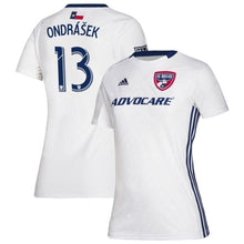 Load image into Gallery viewer, Zdenêk Ondrášek FC Dallas Women's 2019 Secondary Player Jersey – White