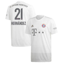 Load image into Gallery viewer, Lucas Hernández Bayern Munich 2019/20 Away Player Jersey - White
