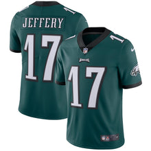 Load image into Gallery viewer, Alshon Jeffery Philadelphia Eagles Nike Vapor Untouchable Limited Player Jersey - Midnight Green