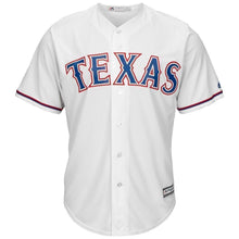 Load image into Gallery viewer, Nomar Mazara Texas Rangers Majestic Home Cool Base Player Jersey – White