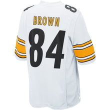Load image into Gallery viewer, Antonio Brown Pittsburgh Steelers Nike Game Jersey - White