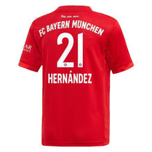 Load image into Gallery viewer, Lucas Hernández Bayern Munich 2019/20 Home Player Jersey - Red